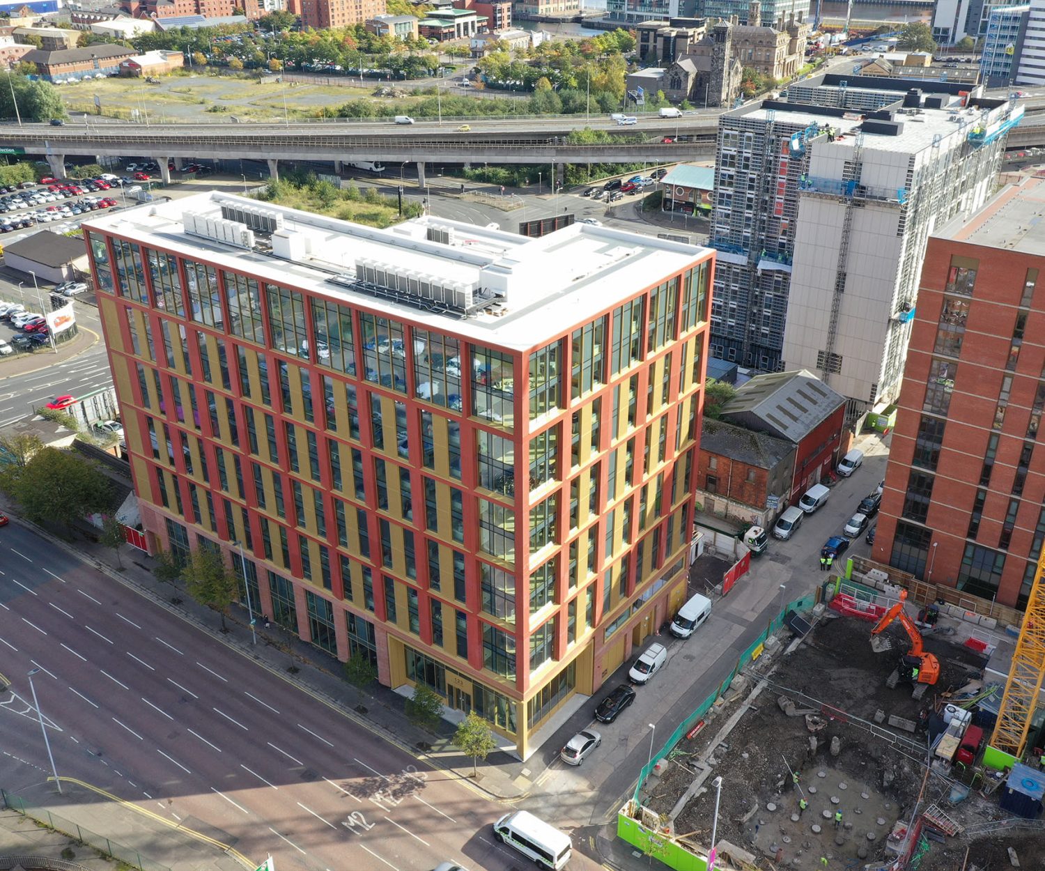 Taylor+Boyd: civil, structural engineers; university student accommodation, Belfast
