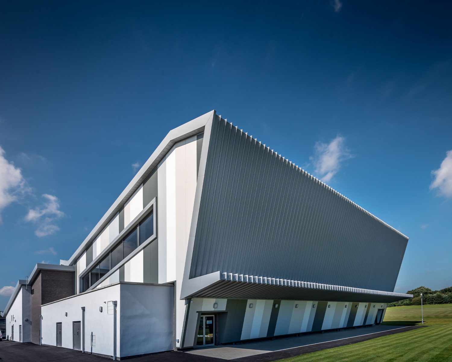 Taylor+Boyd: civil, structural engineers; post-primary school sports centre, Belfast