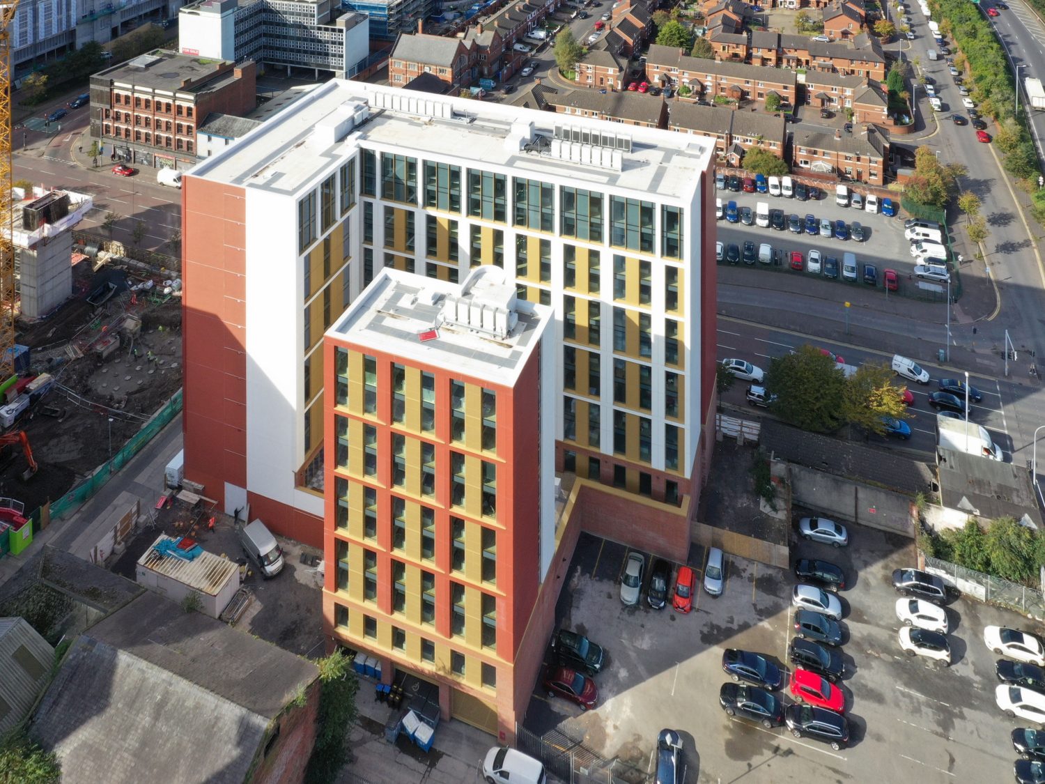 Taylor+Boyd: civil, structural engineers; university student accommodation, Belfast