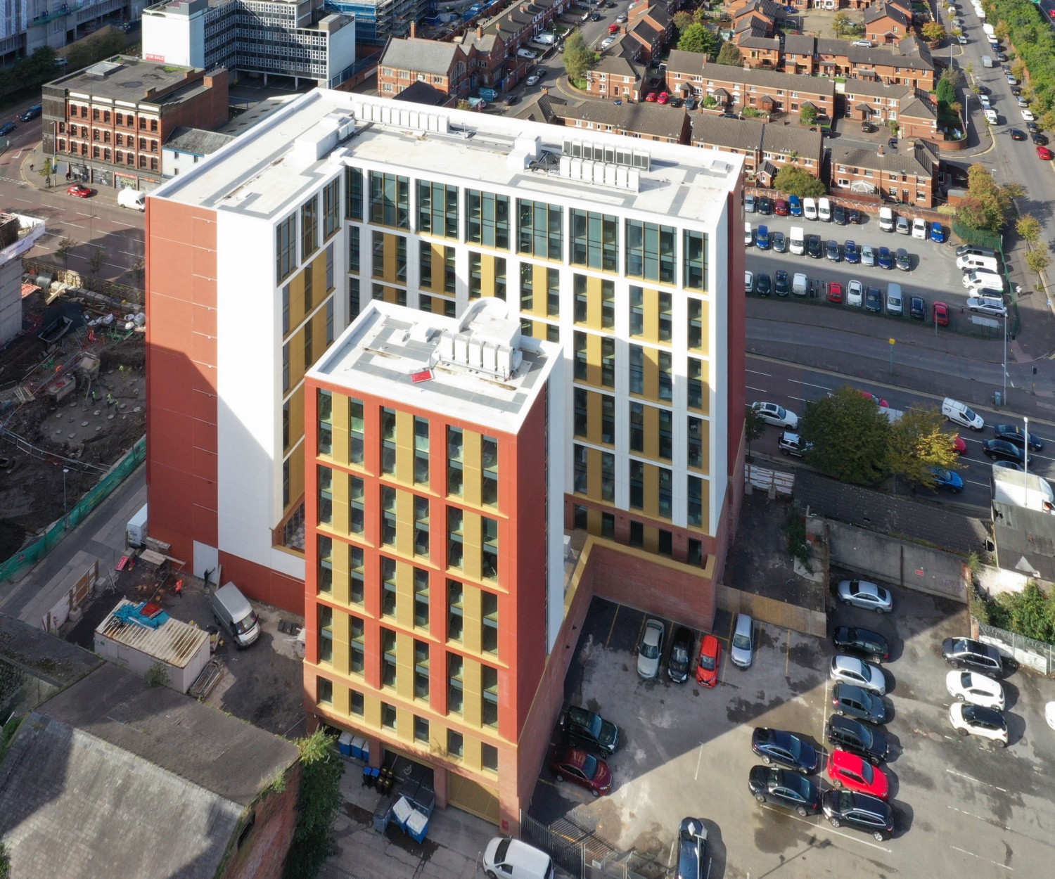 Taylor+Boyd: civil, structural engineers; university student accommodation, Belfast