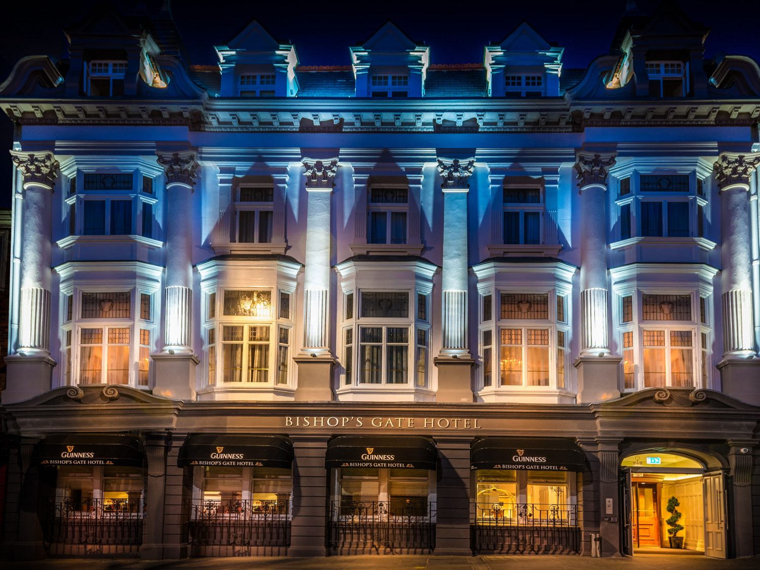 Taylor+Boyd: civil, structural engineers; heritage hotel, Derry