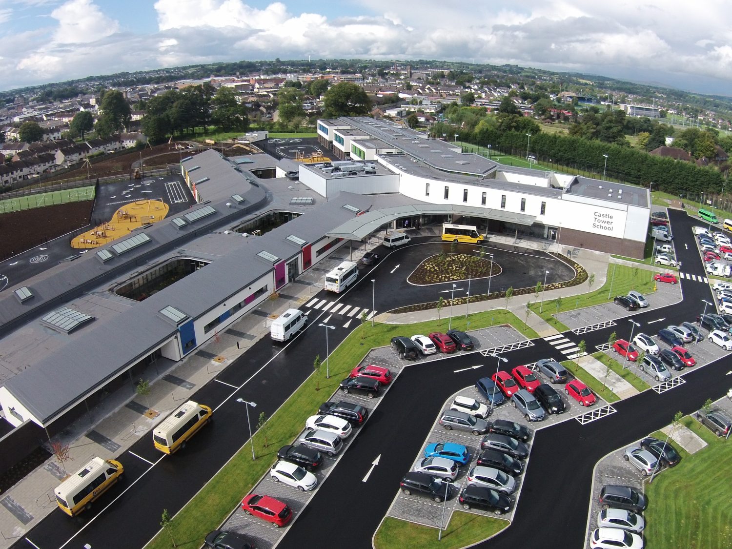 Taylor+Boyd structural engineers, New Build, Castle Tower School, Ballymena