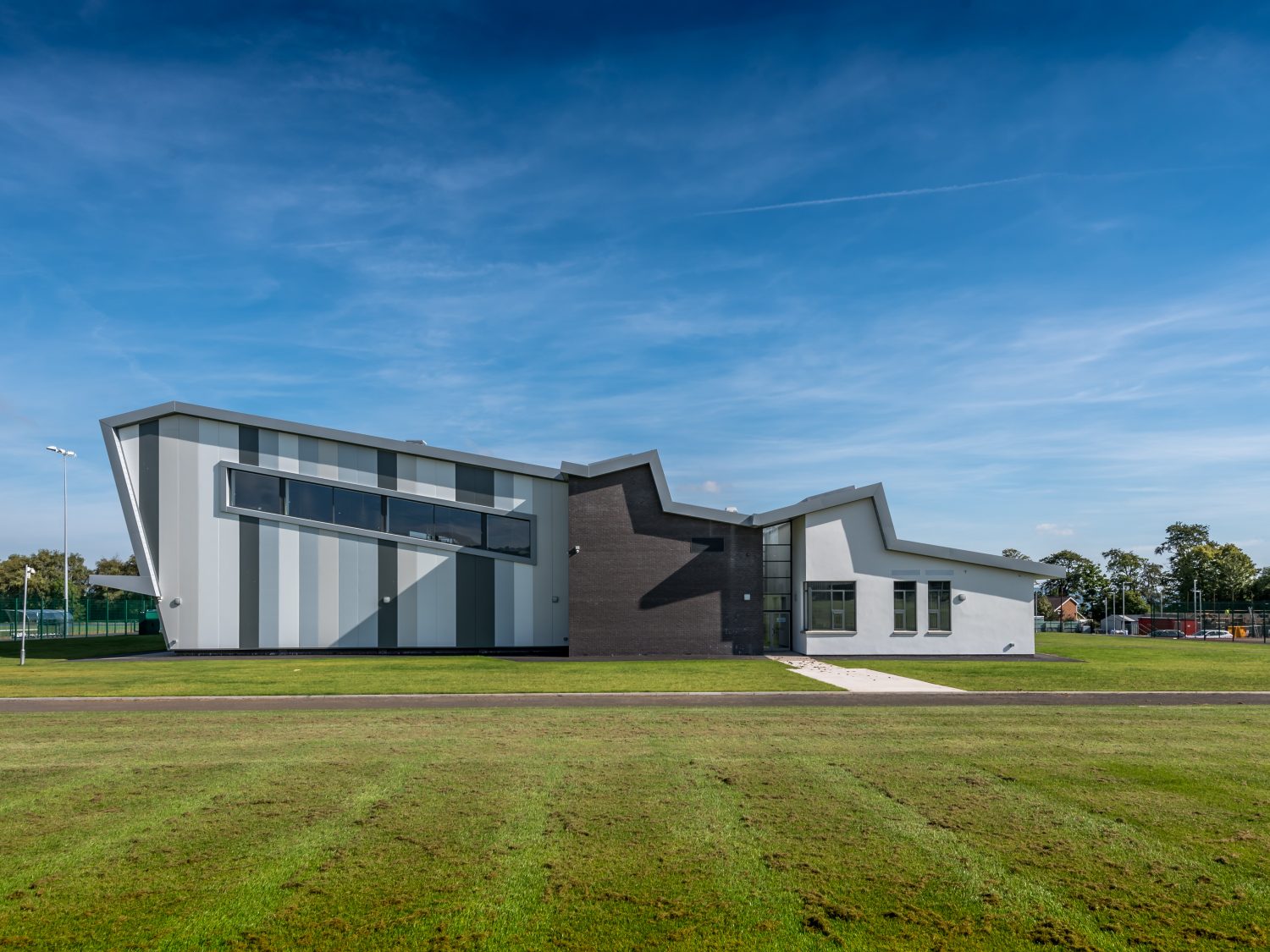 Taylor+Boyd: civil, structural engineers; post-primary school sports centre, Belfast