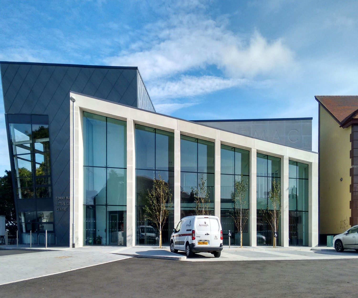 Taylor+Boyd: civil, structural engineers; community arts centre, Keady