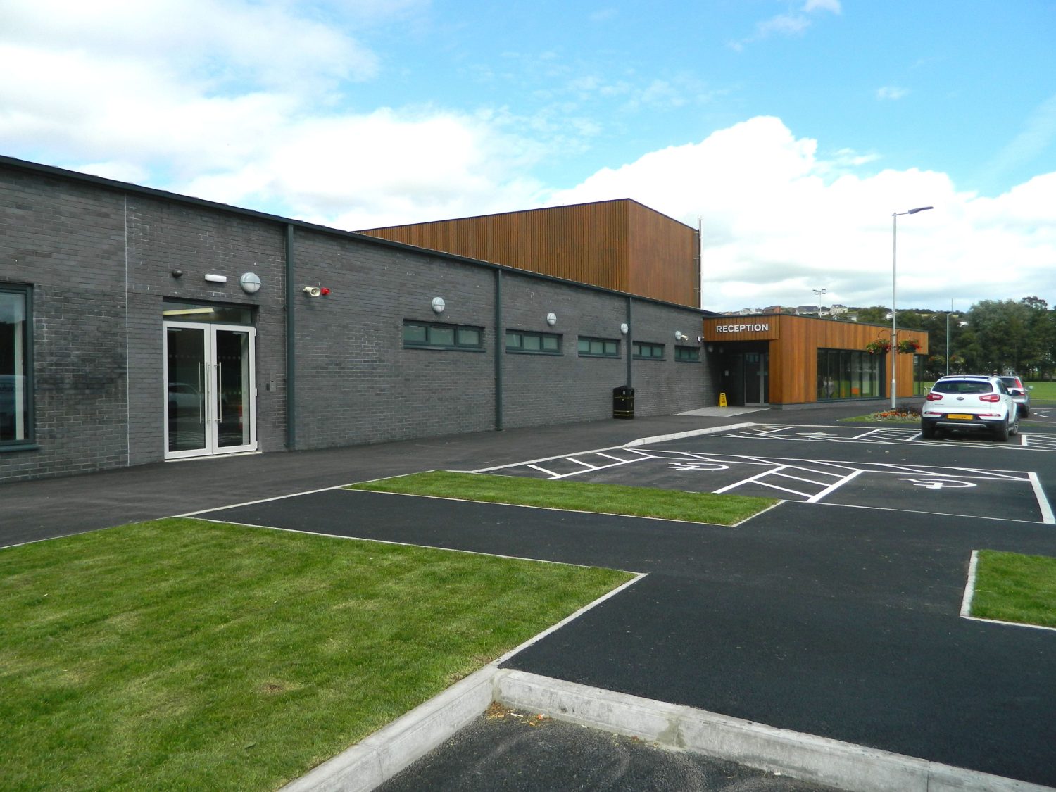 Taylor+Boyd: civil, structural engineers; new sports pavilion, Newtownards