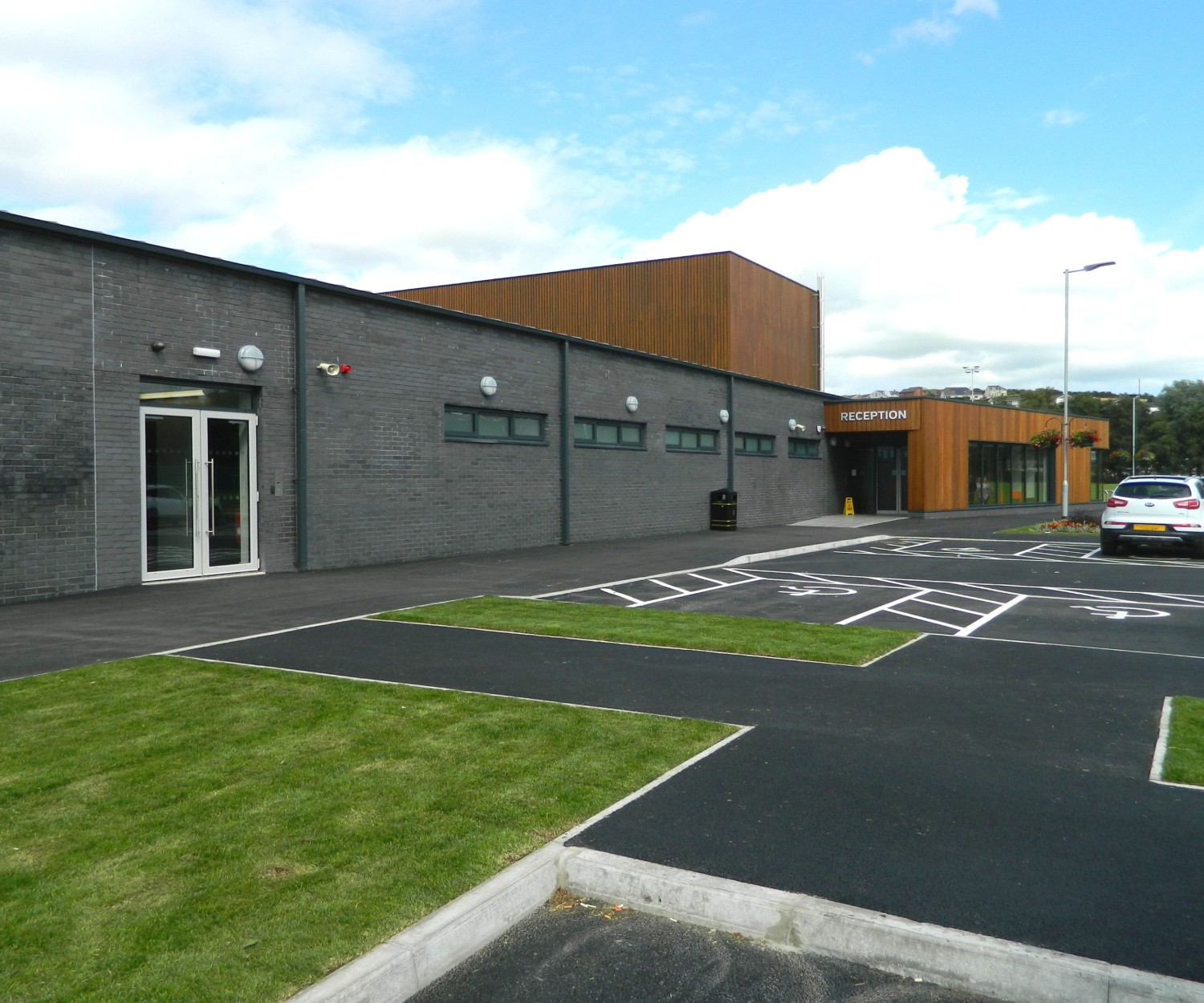 Taylor+Boyd: civil, structural engineers; new sports pavilion, Newtownards
