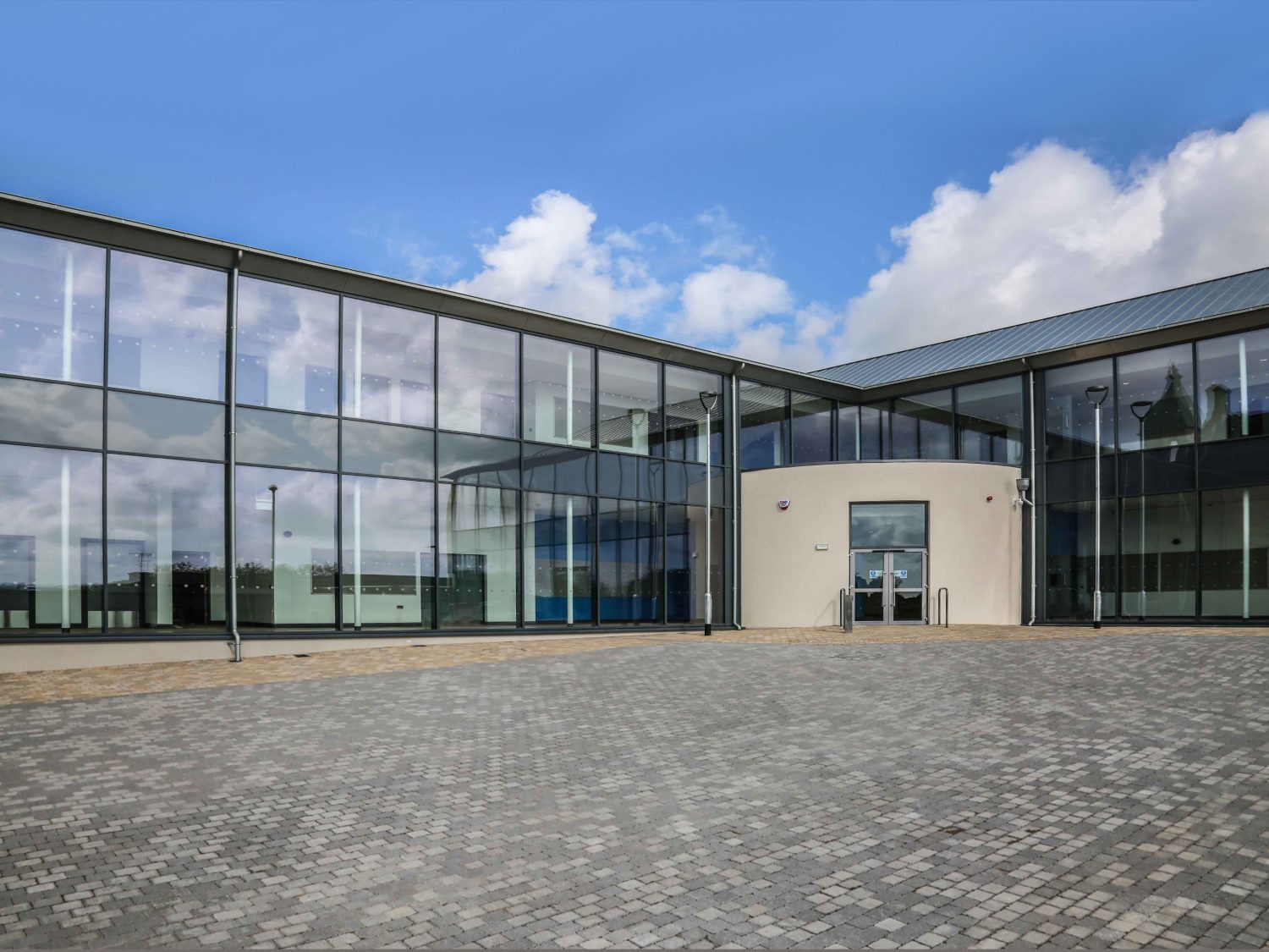 Taylor+Boyd, structural engineers, extension, St Louis Grammar School, Ballymena