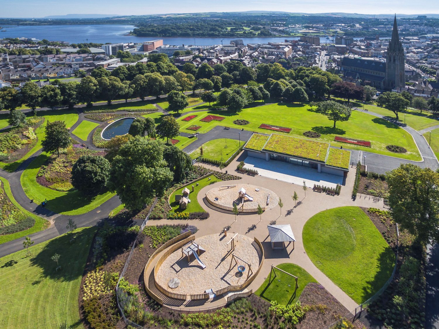 Taylor+Boyd: civil, structural engineers; redevelopment of extensive Victorian Park