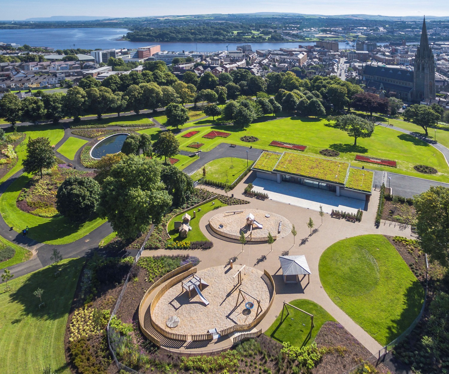 Taylor+Boyd: civil, structural engineers; redevelopment of extensive Victorian Park