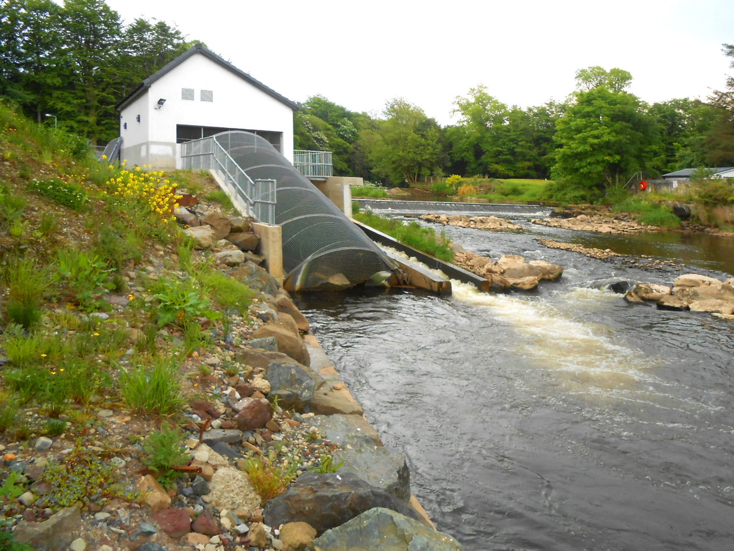 Taylor+Boyd, civil/structural engineers; hydro-electric turbine, Omagh