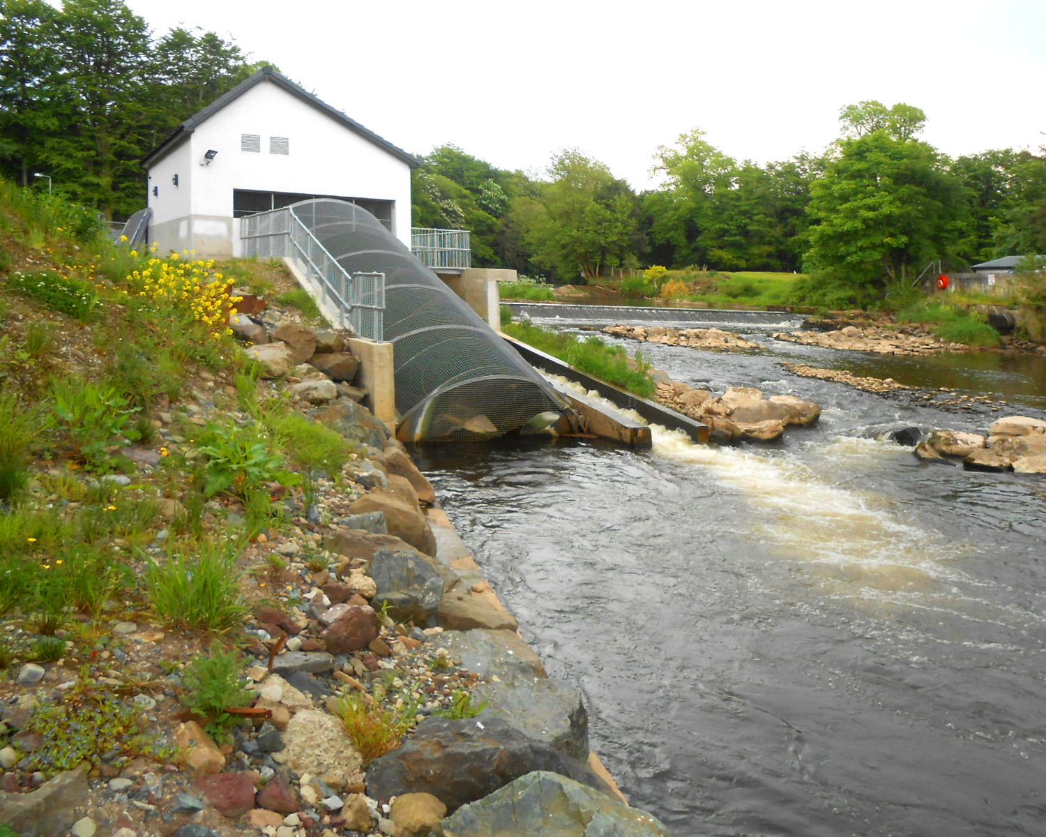 Taylor+Boyd, civil/structural engineers; hydro-electric turbine, Omagh