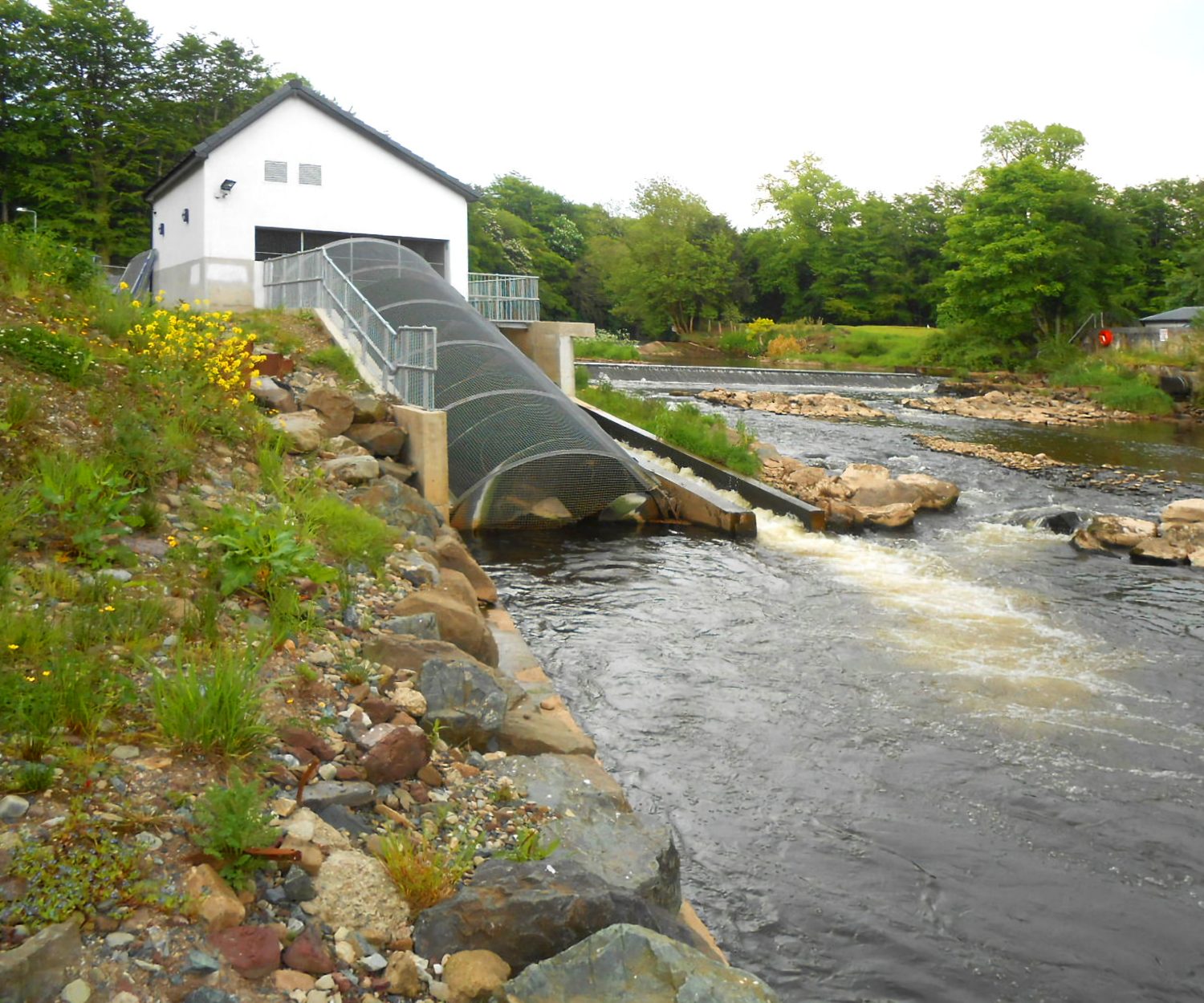 Taylor+Boyd, civil/structural engineers; hydro-electric turbine, Omagh