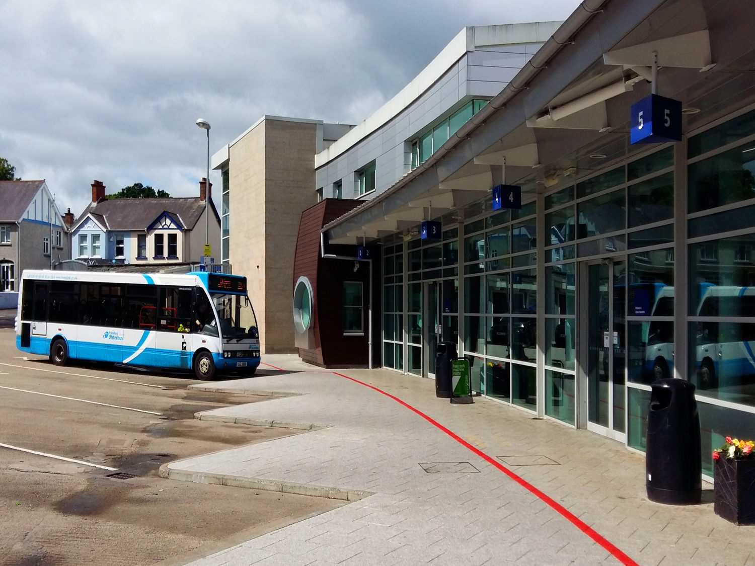 Taylor+Boyd, civil, structural engineers; new bus station, Lisburn