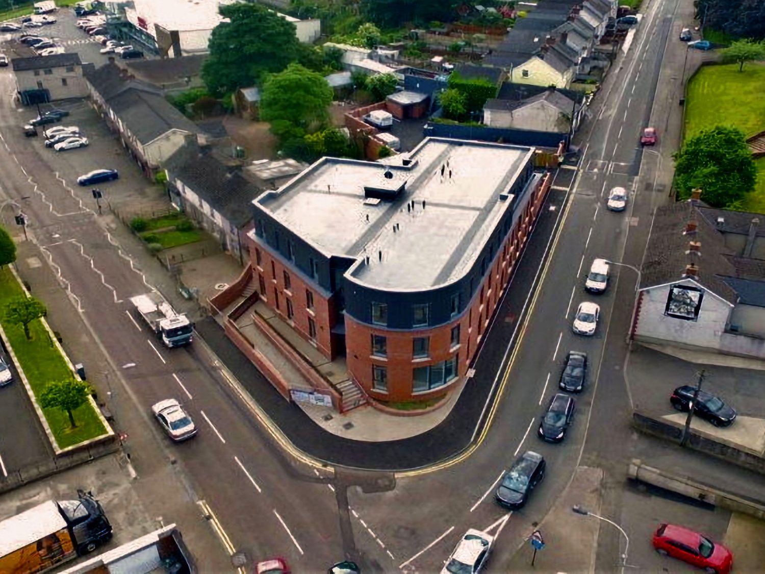 Taylor+Boyd: civil, structural engineers; apartment block, Coalisland