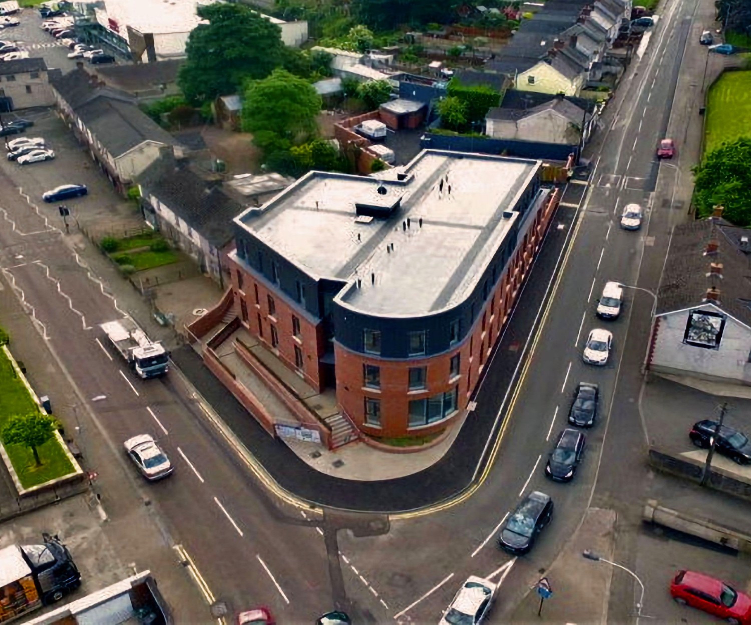 Taylor+Boyd: civil, structural engineers; apartment block, Coalisland