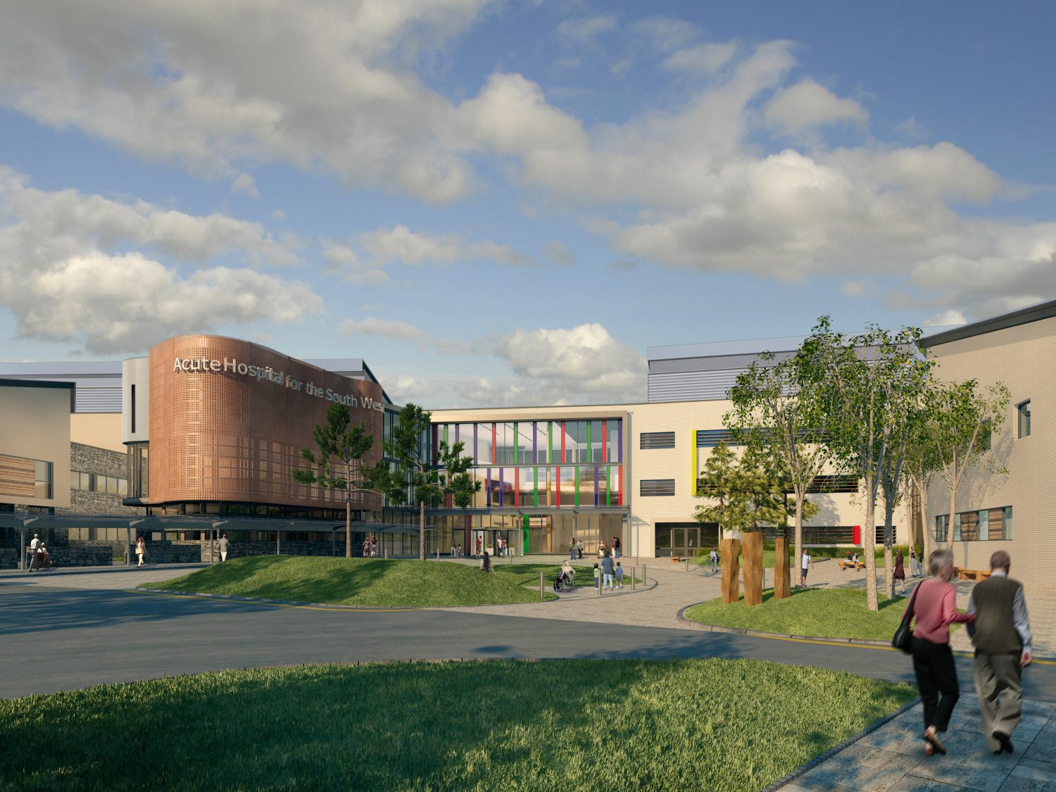 Taylor+Boyd, structural engineers, large design team for new Enniskillen hospital