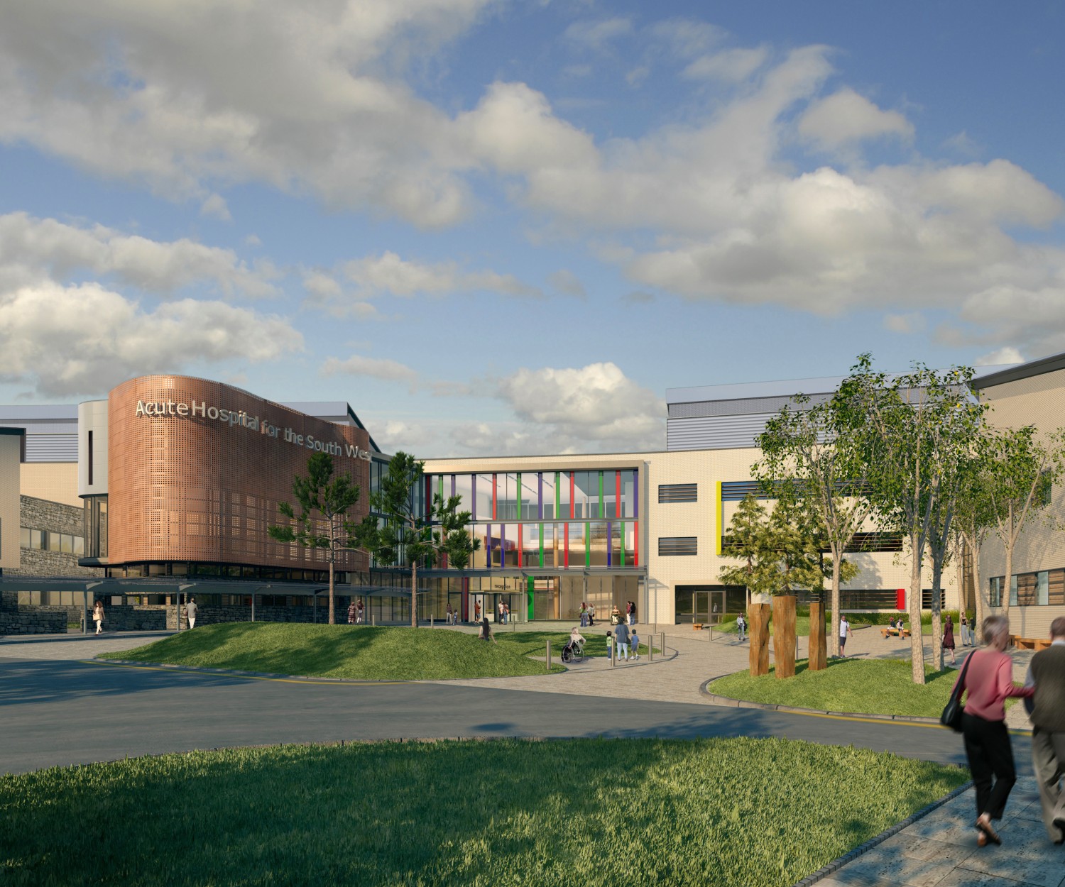 Taylor+Boyd, structural engineers, large design team for new Enniskillen hospital