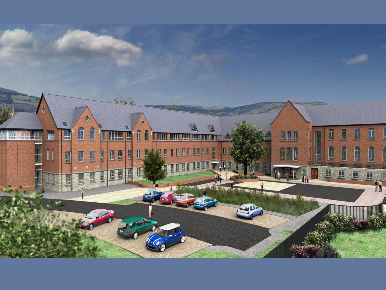 Taylor+Boyd: civil, structural engineers; extension to grammar school, Belfast