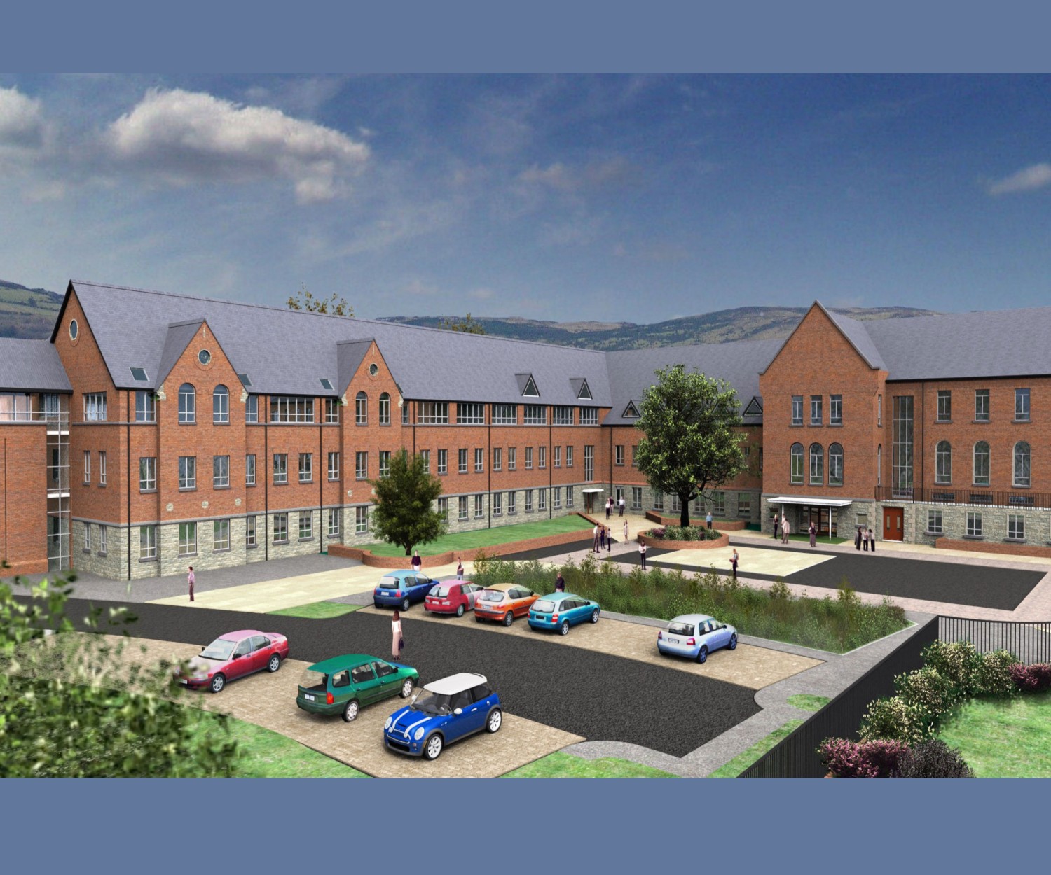 Taylor+Boyd: civil, structural engineers; extension to grammar school, Belfast